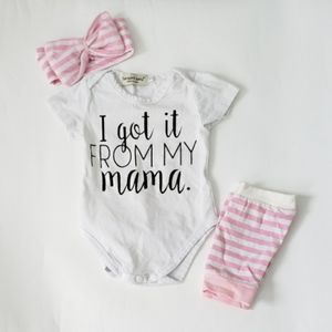 Boutique Baby Girl Bodysuit, Leg Warmers, & Headband